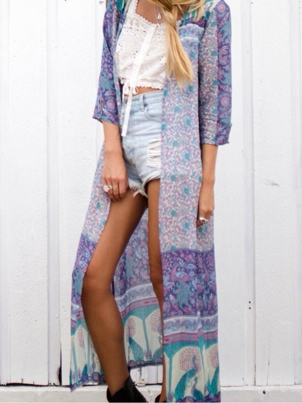 🌵 NWT - Spell Xanadu Duster Opal - OS